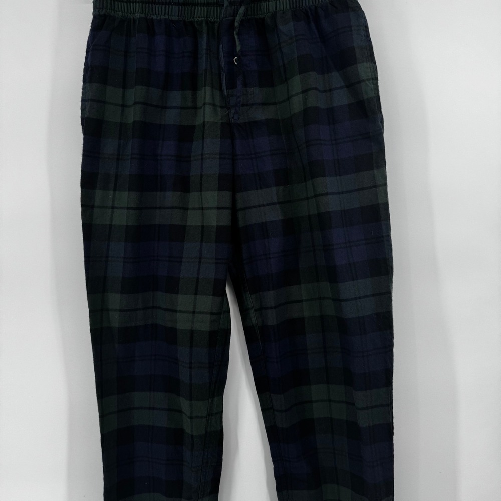 Goodfellow Co Plaid Flannel Pajama Pants Lounge Sleepwear Men Sz S Elastic Waist